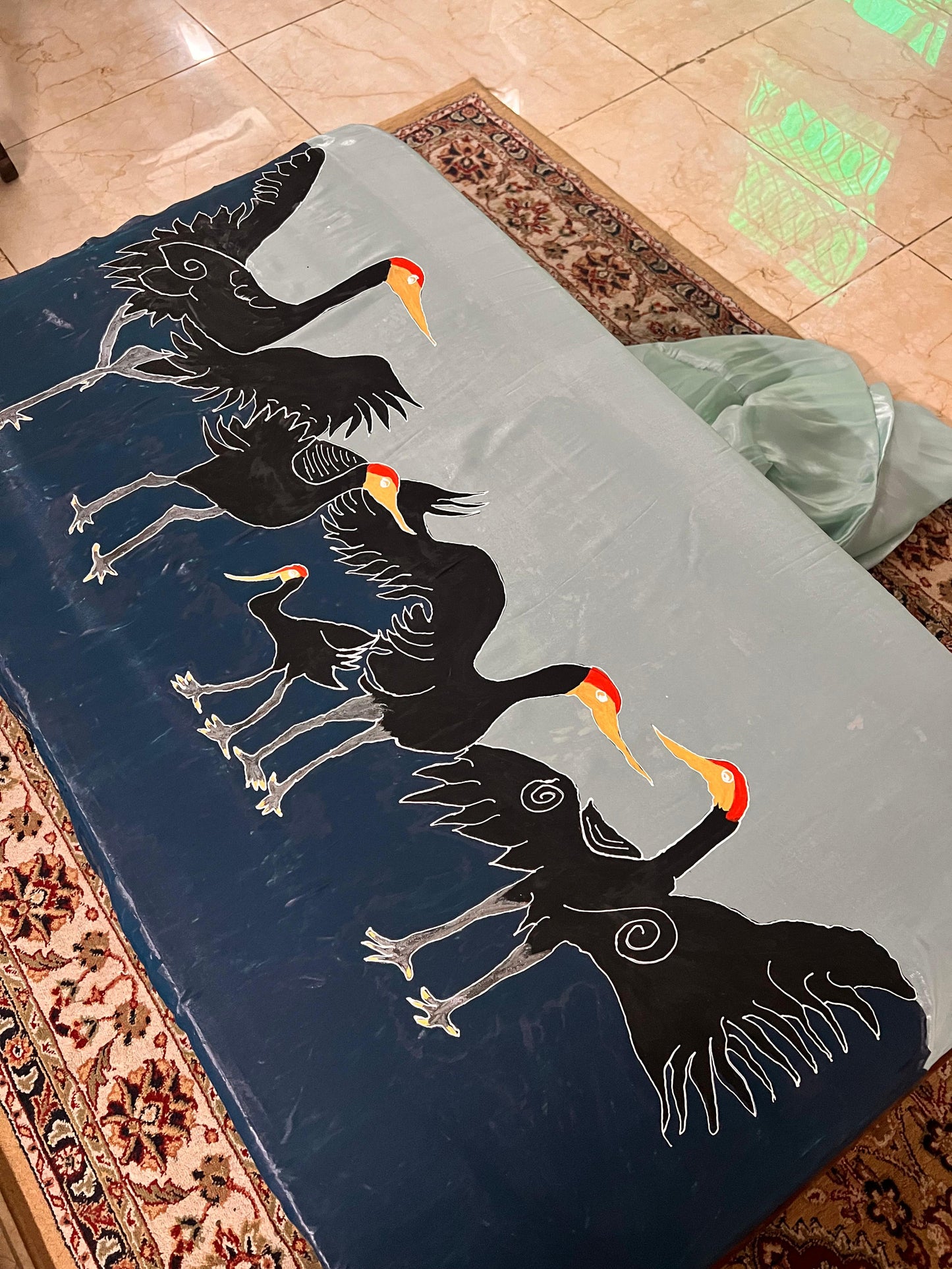 Feathered Fantasia Saree