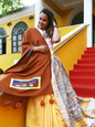 Assam's Manuscript Painting on Shawl