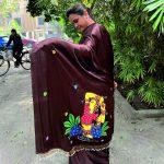 Pattachitra Painting on Saree